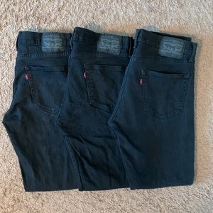 LOT OF 3 Men’s Levi’s 511 Jeans